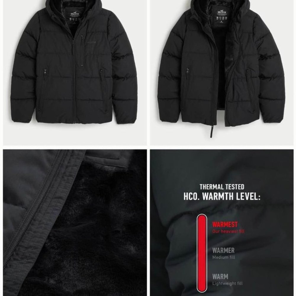 Hollister Winter Jacket - Picture 3 of 3